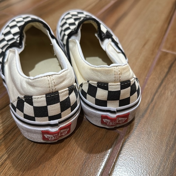 Classic Checkerboard Slip Ons - Picture 4 of 9